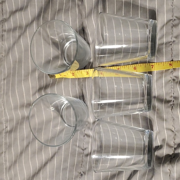 Other - 3 inch juice glass / shot glass / candle holder set of 5